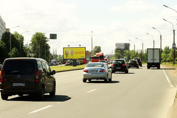 Фотография рекламного носителя, тип: Билборд 3x6, адрес: Маршала Жукова пр-т. Х Ветеранов пр-т., Санкт-Петербург, Россия. Сторона Б №119672