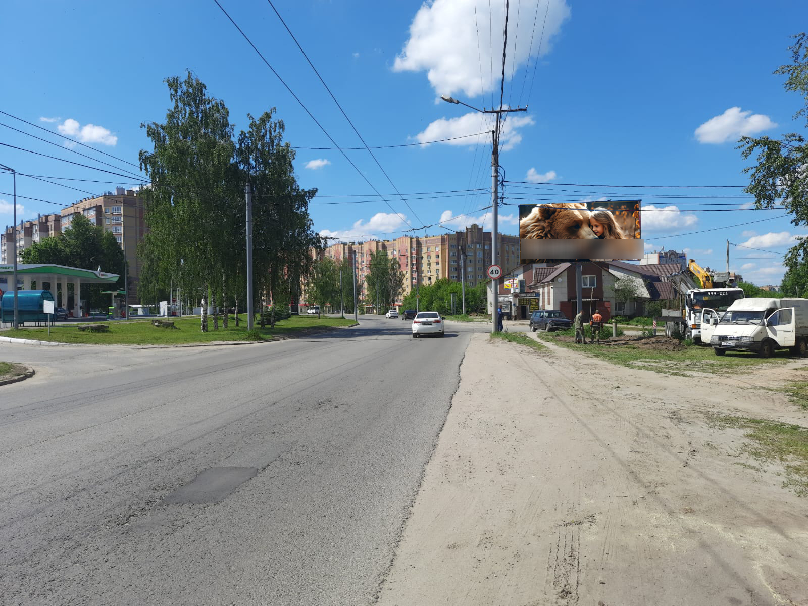 Фотография рекламного носителя, тип: Билборд 3x6, адрес: Суворова ул., д.42А, поз.2, Йошкар-Ола, Республика Марий Эл, Россия. Сторона А №1326504