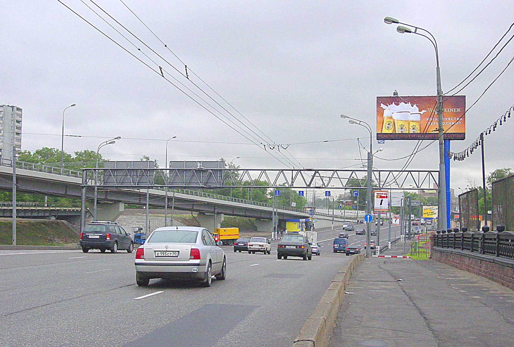 Фотография рекламного носителя, тип: Билборд 3x6, адрес: Нижегородская ул., д.48, Москва, Россия. Сторона A №12359
