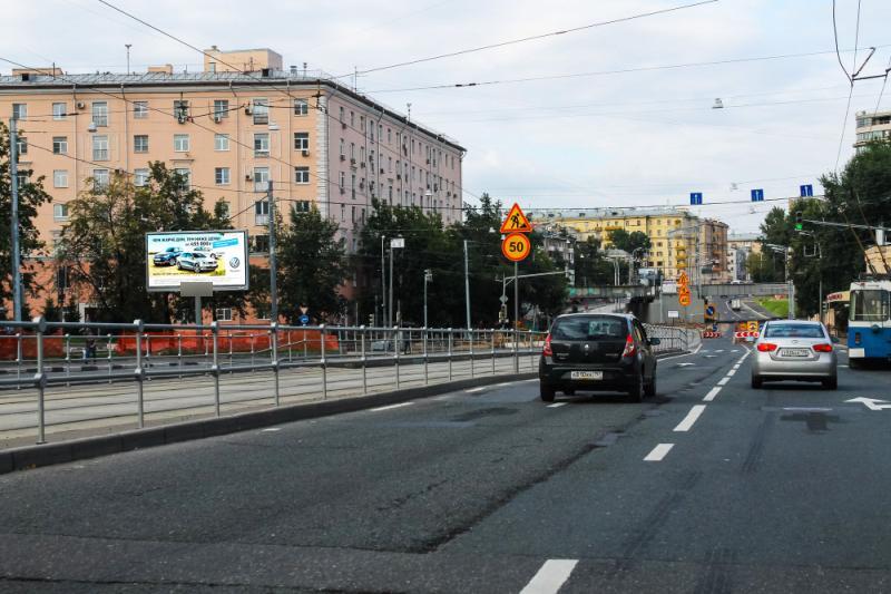 Фотография рекламного носителя, тип: Билборд 3x6, адрес: Русаковская ул., д.22, Москва, Россия. Сторона Б №13654