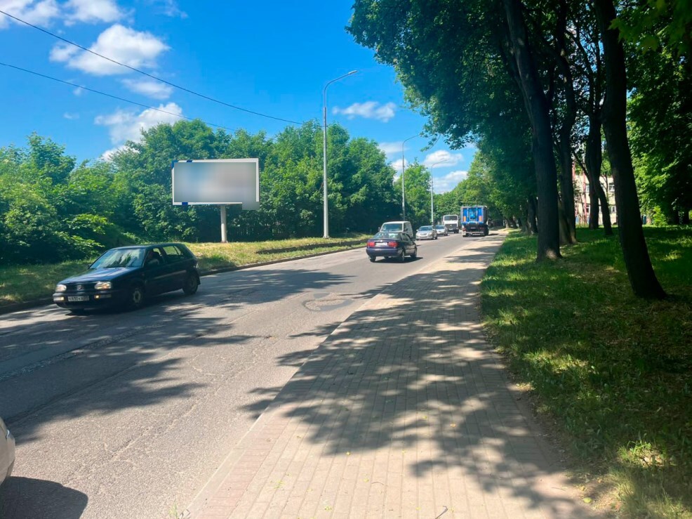 Фотография рекламного носителя, тип: Билборд 3x6, адрес: Железнодорожная ул., д.19а, Гусев, Калининградская область, Россия. Сторона Б №1348934