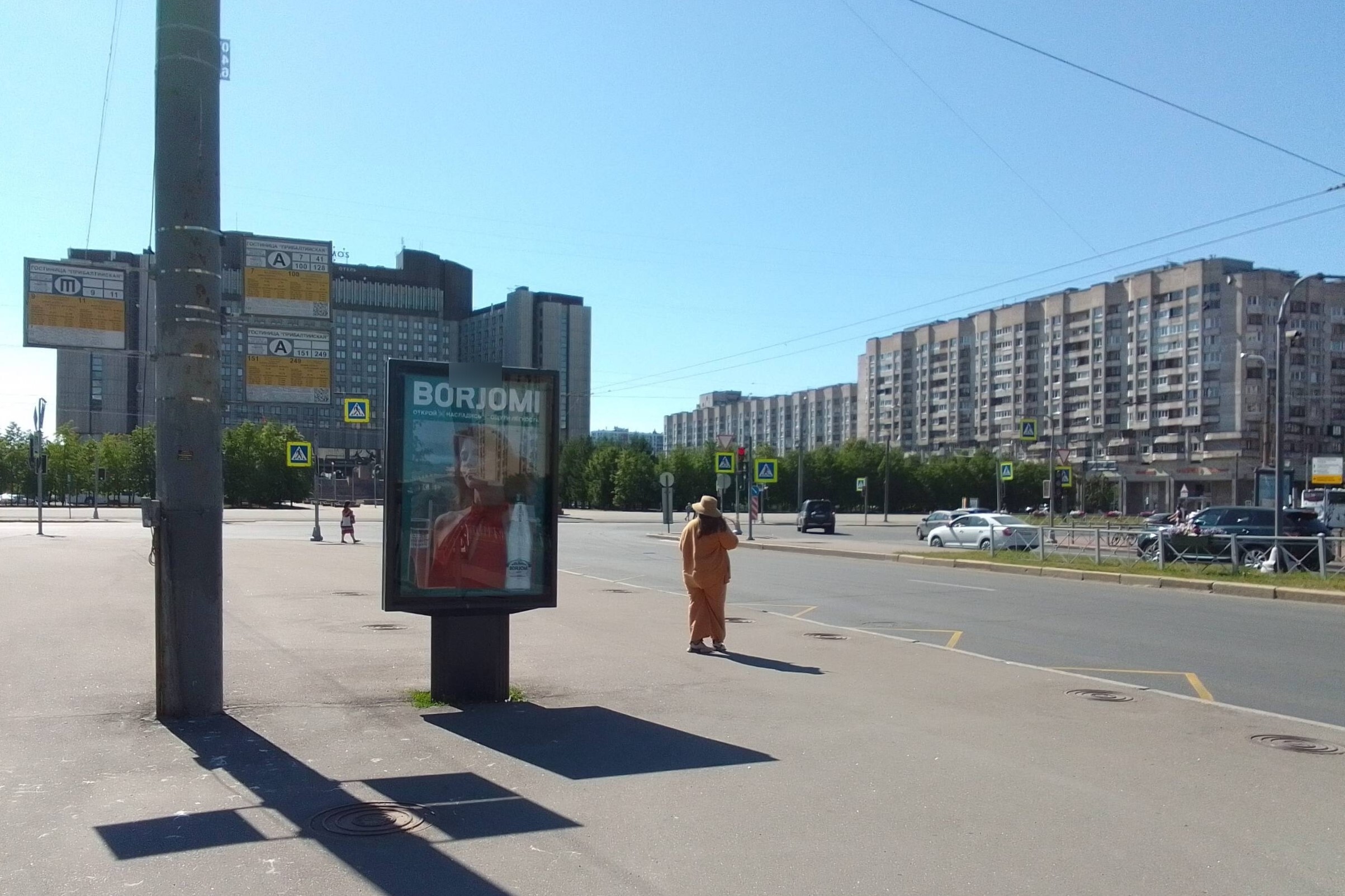 Фотография рекламного носителя, тип: Ситиформат 1.8x1.2, адрес: Нахимова ул., д.15е Х Кораблестроителей ул., Санкт-Петербург, Россия. Сторона Б №139946