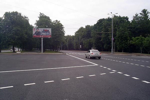 Фотография рекламного носителя, тип: Билборд 3x6, адрес: Косыгина ул., д.53 Х Мичуринский пр-т., Москва, Россия. Сторона A3 №65796