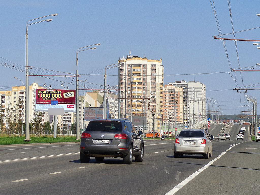 Фотография рекламного носителя, тип: Билборд 3x6, адрес: Альберта Камалеева пр-т., напротив ТРК "MEGA", поз.2, Казань, Республика Татарстан, Россия. Сторона B №231900