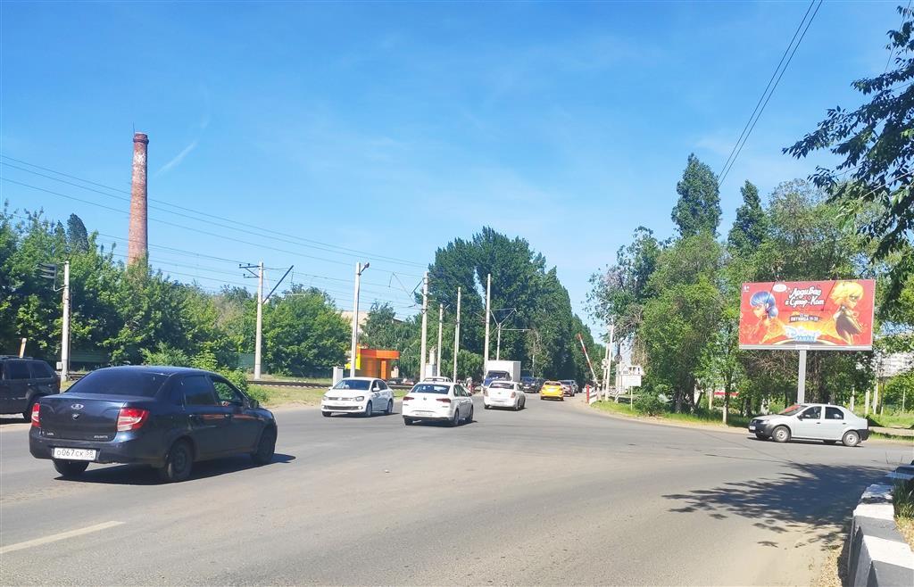 Фотография рекламного носителя, тип: Билборд 3x6, адрес: Ново-Астраханское ш. Х Пензенская ул., поз.2, Саратов, Саратовская область, Россия. Сторона А №91063