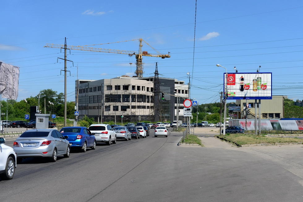 Фотография рекламного носителя, тип: Билборд 3x6, адрес: Яблочкова пр-зд., стр.8, Рязань, Рязанская область, Россия. Сторона А1 №156720