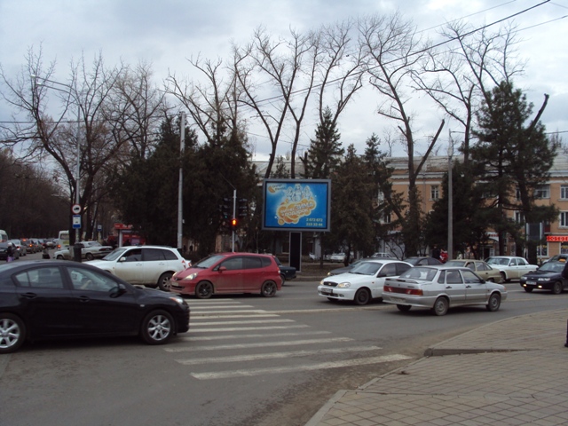 Фотография рекламного носителя, тип: Ситиборд 2.7x3.7, адрес: Красная ул., д.167/1 Х Гаврилова ул., Краснодар, Краснодарский край, Россия. Сторона A1-A5 №235108