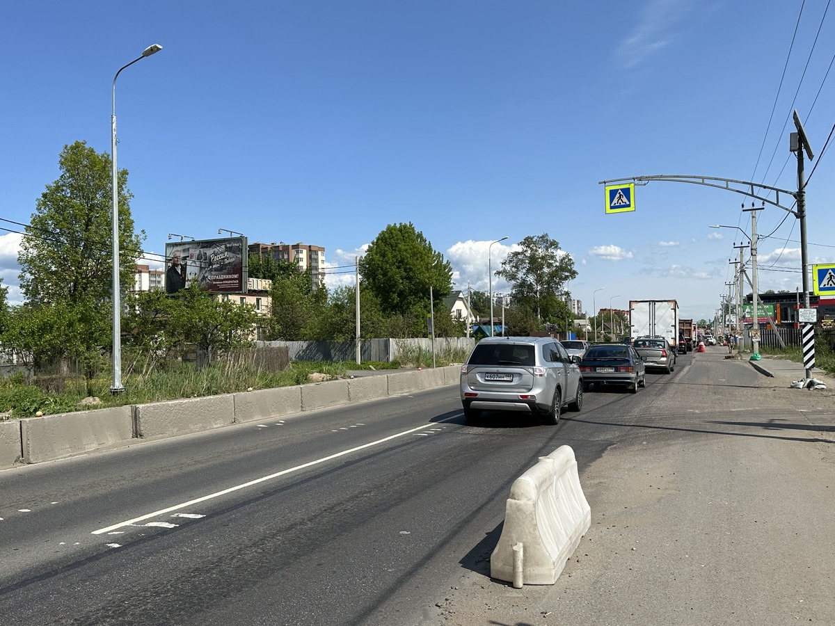 Фотография рекламного носителя, тип: Билборд 3x6, адрес: Янино пос., Шоссейная ул., д.5, Санкт-Петербург, Россия. Сторона Б №166506