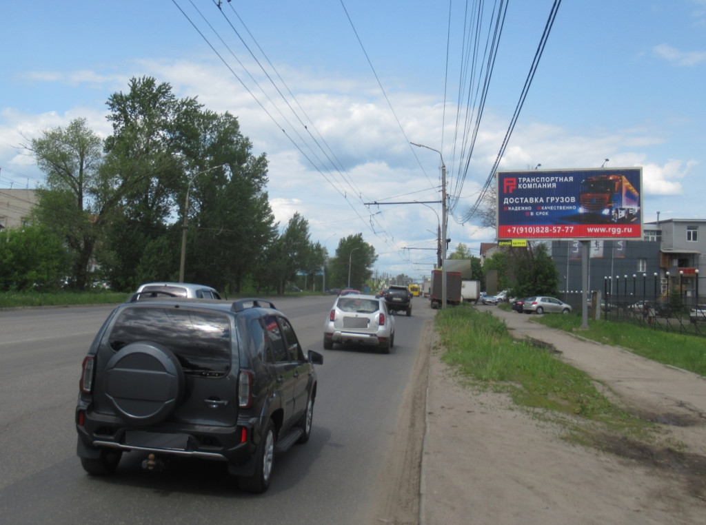 Фотография рекламного носителя, тип: Билборд 3x6, адрес: Октября пр-т., д.90, Ярославль, Ярославская область, Россия. Сторона А1-А3 №109567
