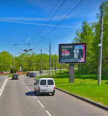 Фотография рекламного носителя, тип: Ситиборд 2.7x3.7, адрес: Ленинского Комсомола пр-т., д.2, корп.1, Видное, Московская область, Россия. Сторона А1-А5 №1375776
