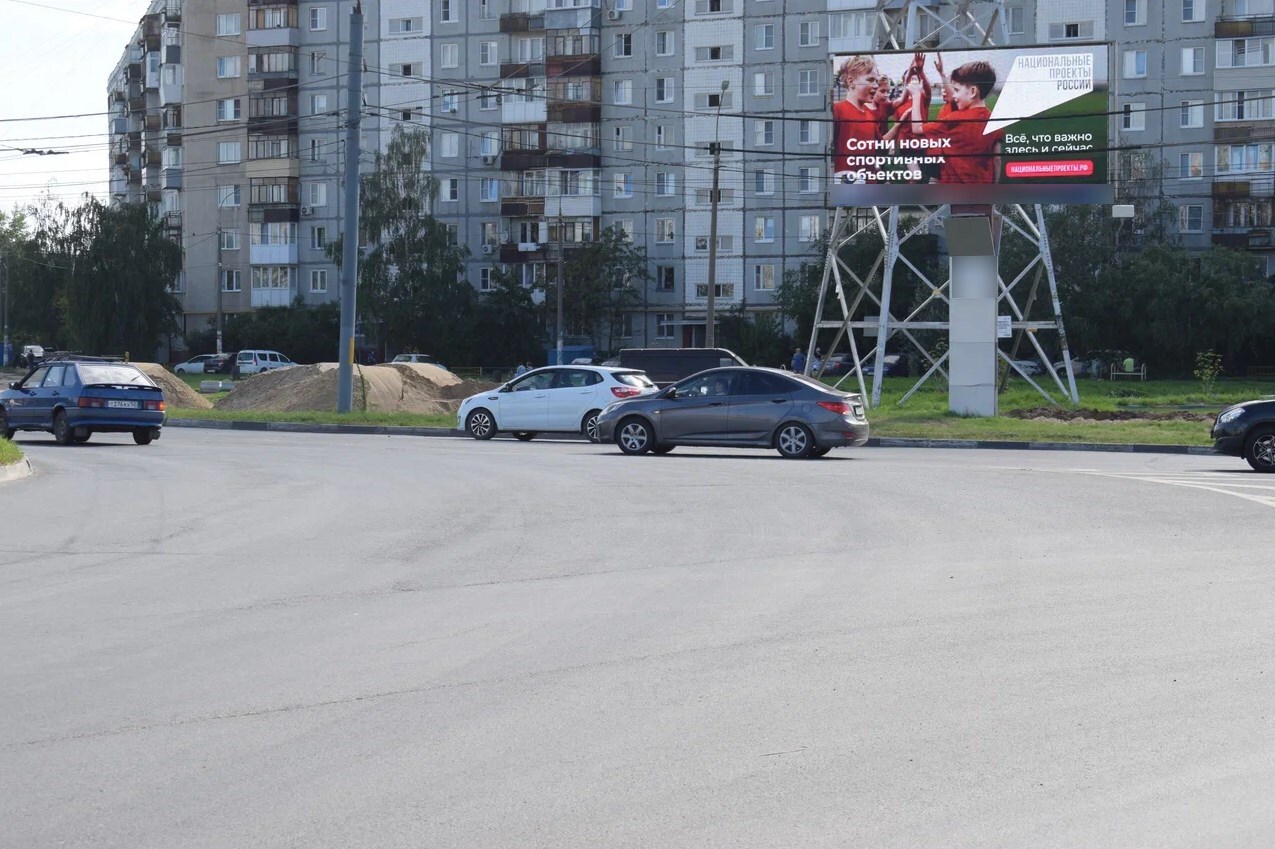 Фотография рекламного носителя, тип: Билборд 3x6, адрес: Народная ул., д.38, Нижний Новгород, Нижегородская область, Россия. Сторона A1-А12 №723772