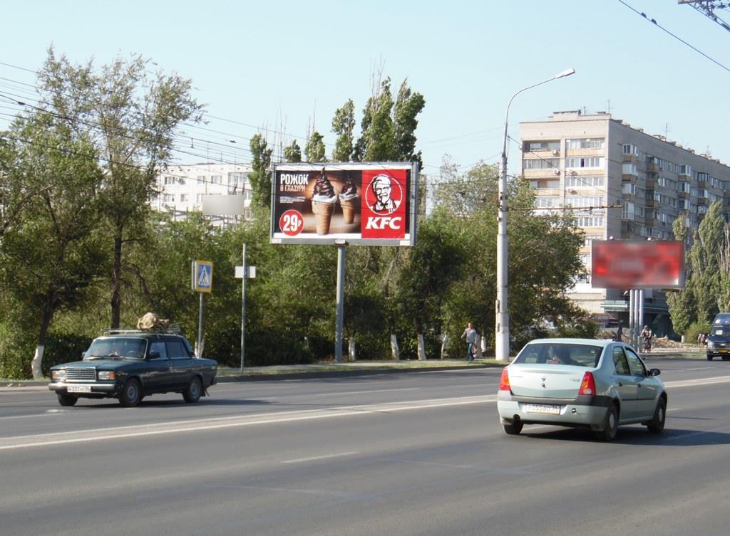 Фотография рекламного носителя, тип: Билборд 3x6, адрес: Николая Отрады ул. Х Кастерина ул., DNS Компьютерный магазин, Волгоград, Волгоградская область, Россия. Сторона Б №83034