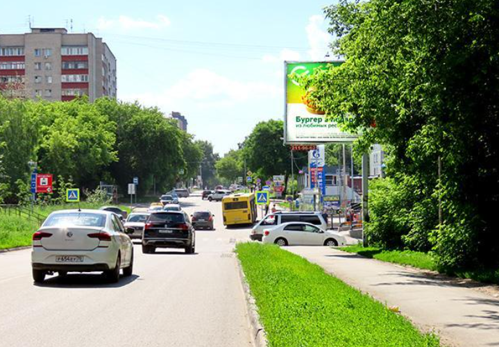 Фотография рекламного носителя, тип: Билборд 3x6, адрес: Кропоткина ул., д.261, Новосибирск, Новосибирская область, Россия. Сторона A №184244