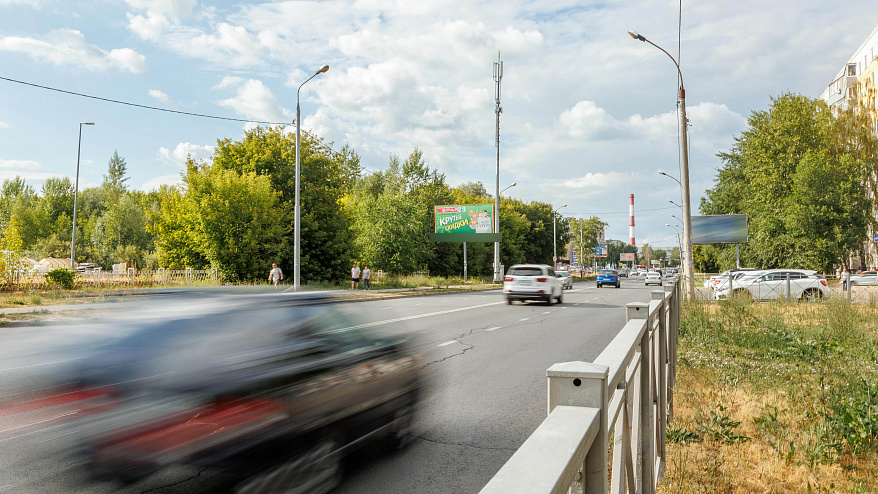 Фотография рекламного носителя, тип: Билборд 3x6, адрес: Мусина ул., д.35, Казань, Республика Татарстан, Россия. Сторона B №653585