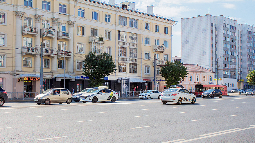 Фотография рекламного носителя, тип: Пиллар 3x1.4, адрес: Татарстан ул., д.3/2, Казань, Республика Татарстан, Россия. Сторона B №686002