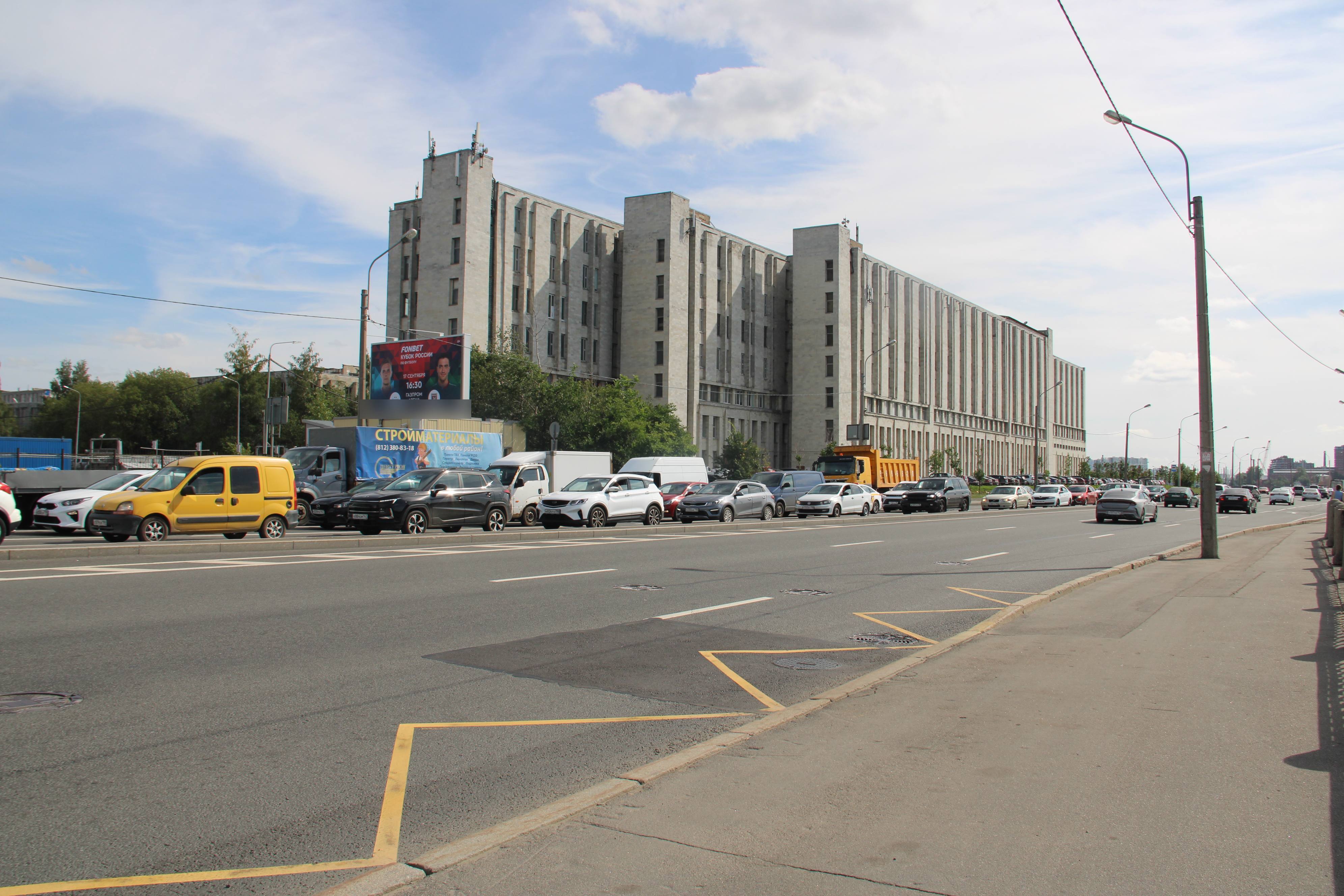 Фотография рекламного носителя, тип: Билборд 3x6, адрес: Октябрьская наб., д.2, Санкт-Петербург, Россия. Сторона Б №703274