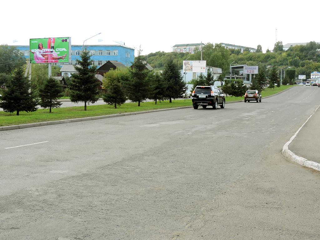 Фотография рекламного носителя, тип: Билборд 3x6, адрес: Коммунарский пер., Бийск, Алтайский край, Россия. Сторона B №85648