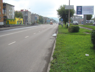 Фотография рекламного носителя, тип: Билборд 3x6, адрес: Кузнецкая ул., д.14, Междуреченск, Кемеровская область, Россия. Сторона А №1348783