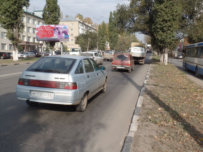 Фотография рекламного носителя, тип: Билборд 3x6, адрес: Строителей пр-т., д.5, Саратов, Саратовская область, Россия. Сторона Б №112344
