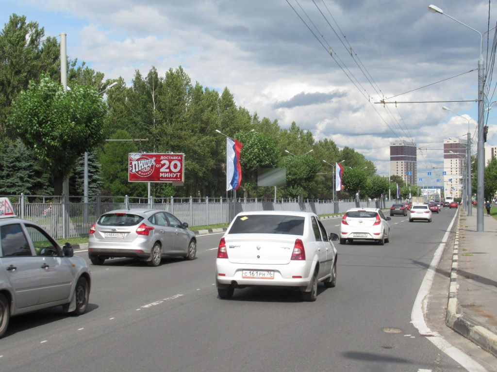Фотография рекламного носителя, тип: Билборд 3x6, адрес: Московский пр-т., д.88, Ярославль, Ярославская область, Россия. Сторона Б №109554