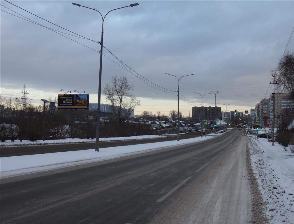 Фотография рекламного носителя, тип: Билборд 3x6, адрес: Свердловская ул., д.165, Красноярск, Красноярский край, Россия. Сторона Б №516915