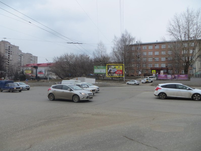 Фотография рекламного носителя, тип: Билборд 3x6, адрес: Кирова ул. X Максима Горького ул., Ижевск, Республика Удмуртия, Россия. Сторона A1-A10 №1335931