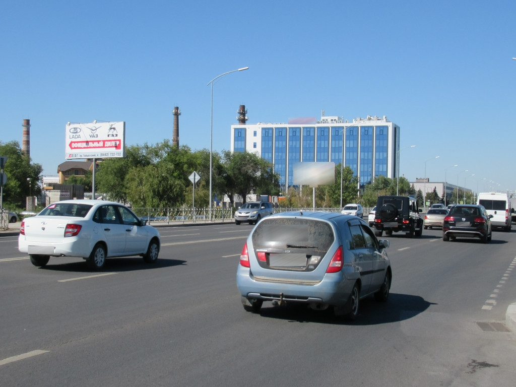 Фотография рекламного носителя, тип: Билборд 3x6, адрес: Авиаторов ш., поз.1, Волгоград, Волгоградская область, Россия. Сторона Б №111218