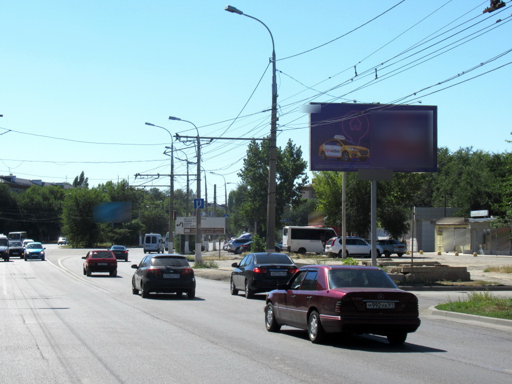 Фотография рекламного носителя, тип: Билборд 3x6, адрес: Ополченская ул., д.71А, Волгоград, Волгоградская область, Россия. Сторона А №111491