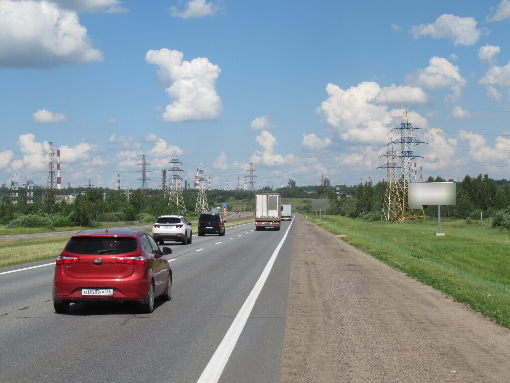 Фотография рекламного носителя, тип: Билборд 3x6, адрес: Московское ш., 249 650м, Ярославль, Ярославская область, Россия. Сторона А №110618