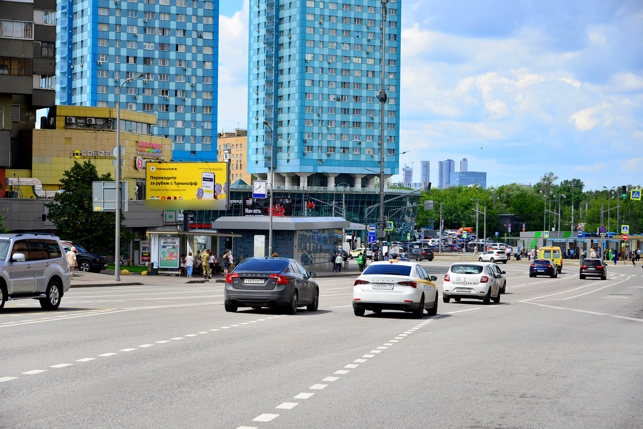 Фотография рекламного носителя, тип: Билборд 3x6, адрес: Василевского Маршала ул., д.17, Москва, Россия. Сторона Б №100630
