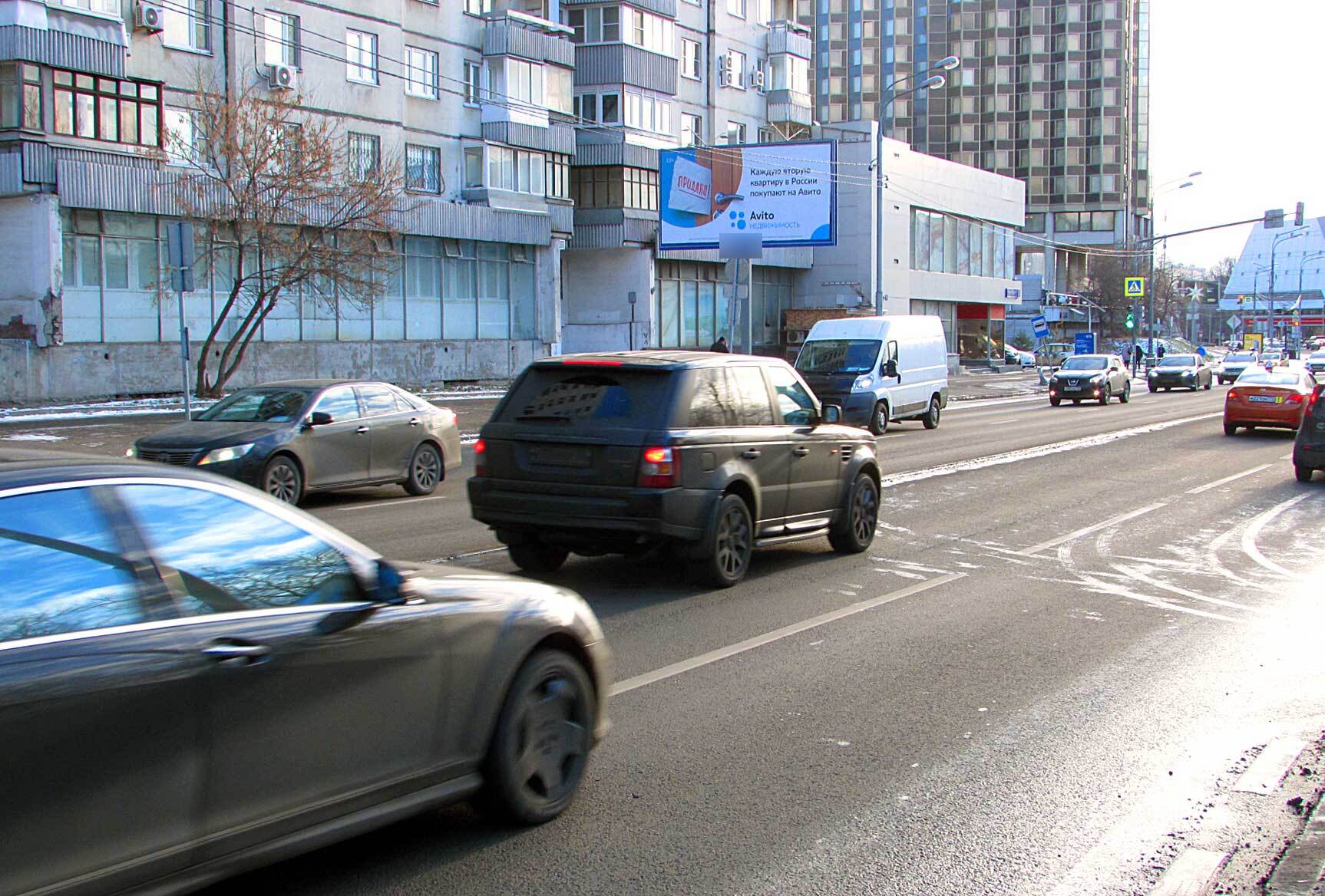 Фотография рекламного носителя, тип: Билборд 3x6, адрес: Олимпийский пр-т., д.22, Москва, Россия. Сторона B №15382