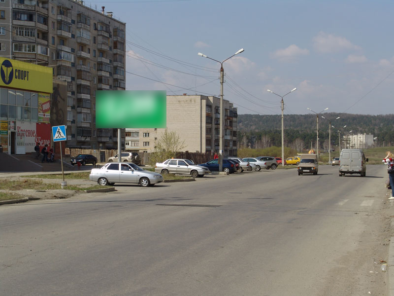 Фотография рекламного носителя, тип: Билборд 3x6, адрес: Лихачева ул., д.26, поз.2, Миасс, Челябинская область, Россия. Сторона В №1359830