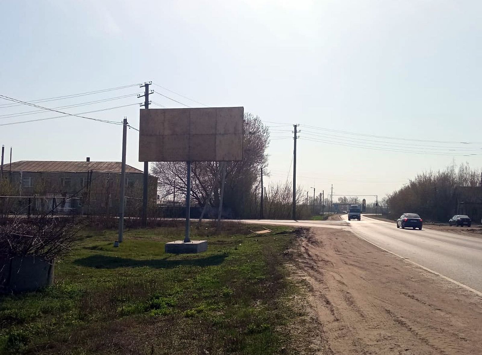 Фотография рекламного носителя, тип: Билборд 3x6, адрес: Самойловка пос., Новая ул., д.31 Х Малая Заречная ул., Воронеж, Воронежская область, Россия. Сторона B №1330117