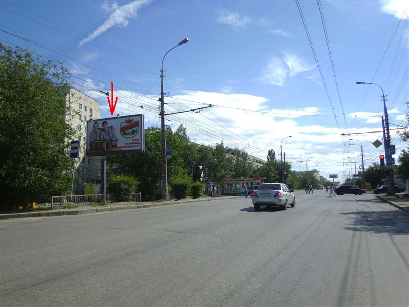 Фотография рекламного носителя, тип: Билборд 3x6, адрес: Маршала Еременко ул. Х Богунская ул., Волгоград, Волгоградская область, Россия. Сторона Б №83016