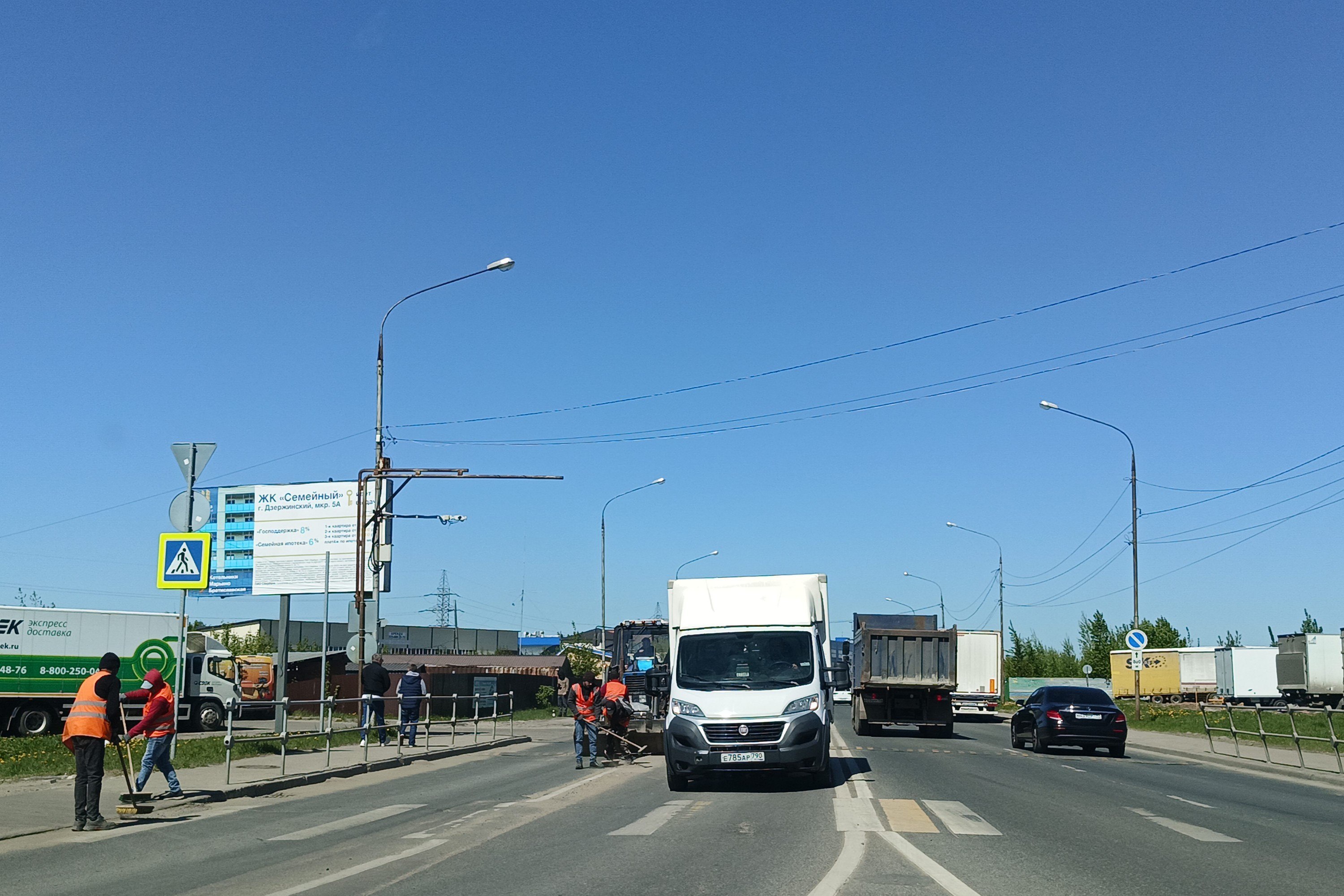 Фотография рекламного носителя, тип: Билборд 3x6, адрес: Угрешский пр-зд, стр.3, поз.1, Котельники, Московская область, Россия. Сторона Б №722782