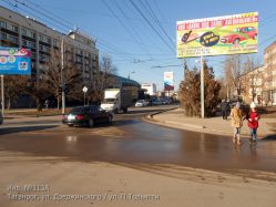 Фотография рекламного носителя, тип: Билборд 3x6, адрес: Дзержинского ул., напротив гостиницы Таганрог, Таганрог, Ростовская область, Россия. Сторона A №1376767