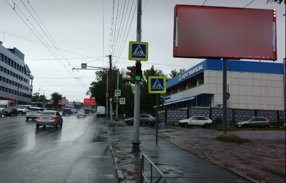 Фотография рекламного носителя, тип: Билборд 3x6, адрес: Чернышевского ул., Саратовгаз, Саратов, Саратовская область, Россия. Сторона А №607076