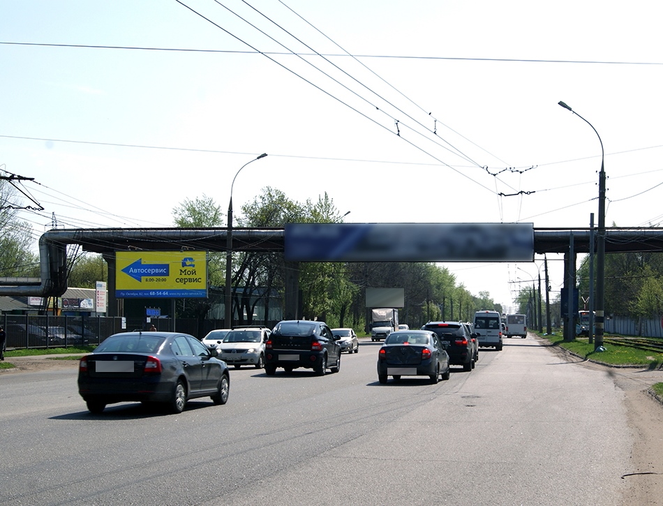 Фотография рекламного носителя, тип: Билборд 3x6, адрес: Октября пр-т., д.84А, Ярославль, Ярославская область, Россия. Сторона Б №163053