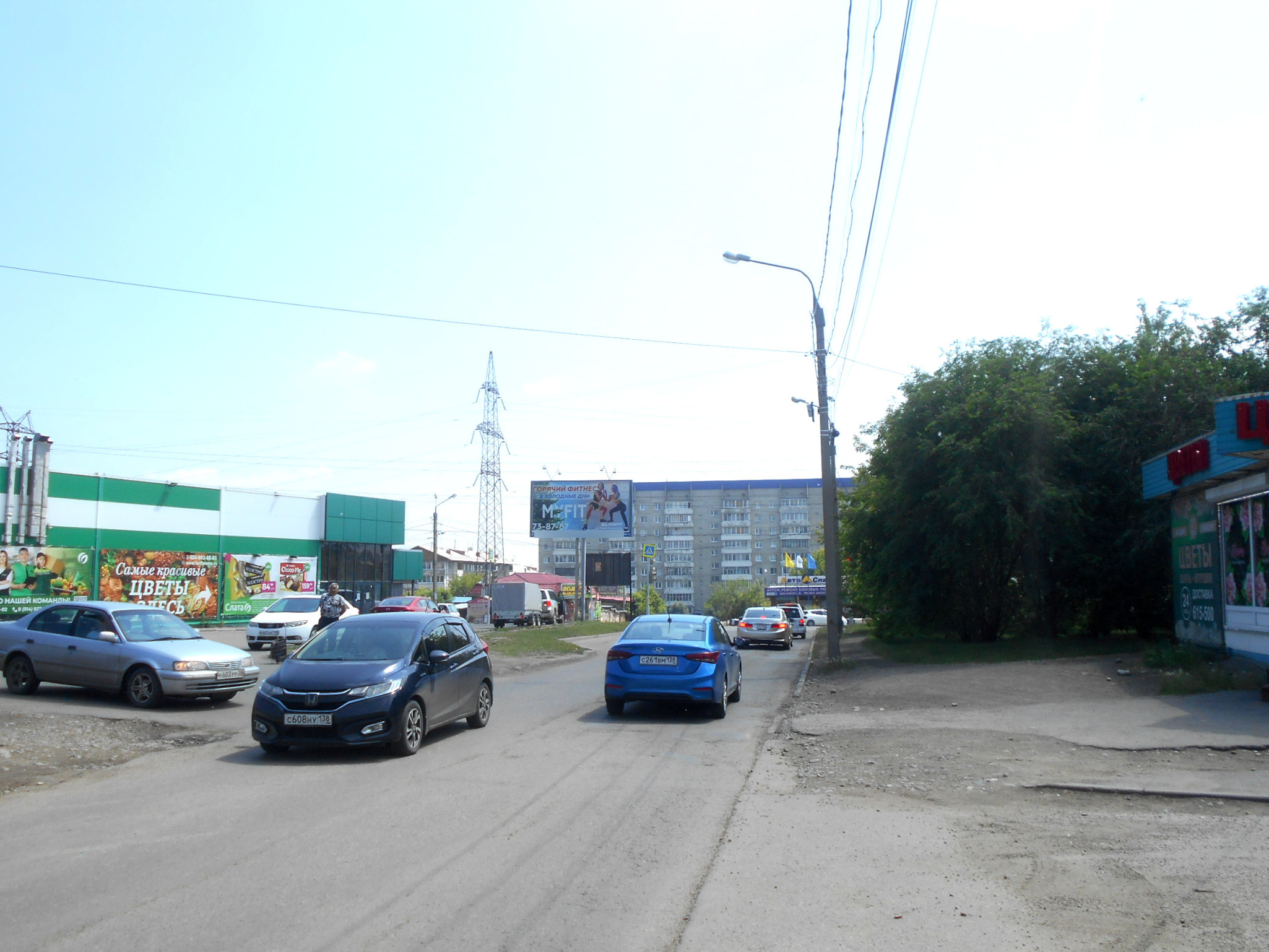 Фотография рекламного носителя, тип: Билборд 3x6, адрес: Баумана ул. Х 18- Советский пер., Иркутск, Иркутская область, Россия. Сторона Б №326493