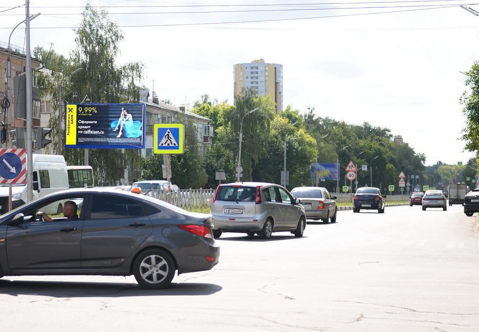 Фотография рекламного носителя, тип: Билборд 3x6, адрес: Черновицкая ул. Х Гагарина ул., Рязань, Рязанская область, Россия. Сторона Б №156708