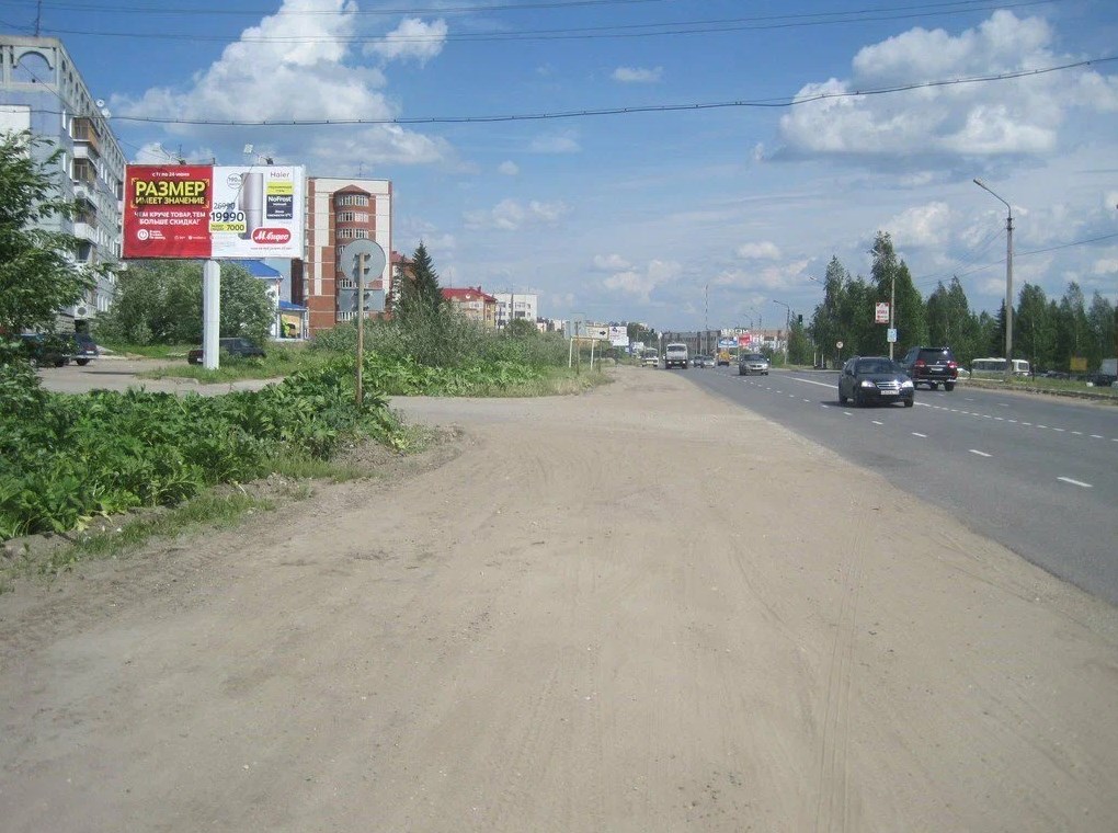 Фотография рекламного носителя, тип: Билборд 3x6, адрес: Сысольское ш., д.74а, Сыктывкар, Республика Коми, Россия. Сторона Б №1331261