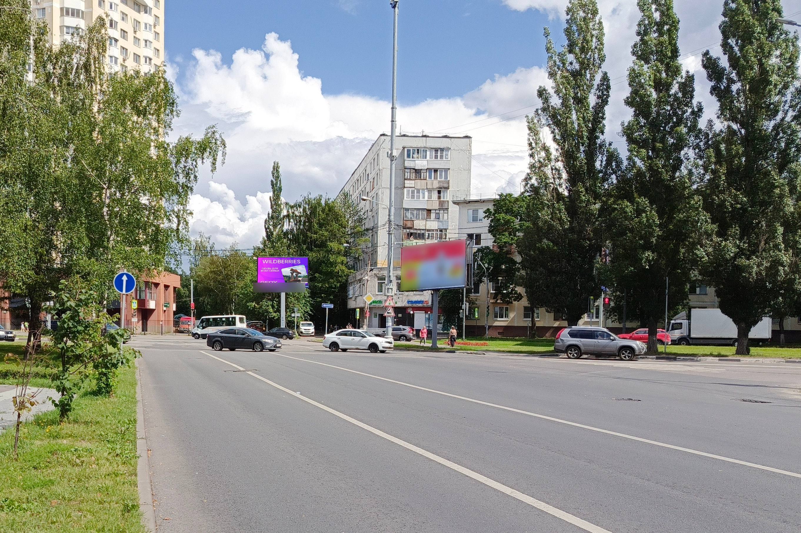 Фотография рекламного носителя, тип: Билборд 3x6, адрес: Коммунальная ул., д.42, Королев, Московская область, Россия. Сторона А1 №944361