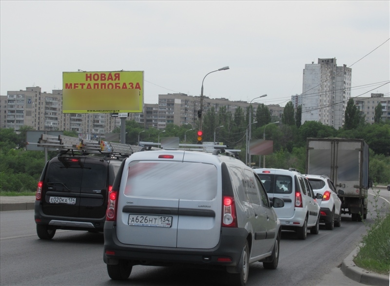 Фотография рекламного носителя, тип: Билборд 3x6, адрес: Николая Отрады ул. Х Героев Тулы ул., Волгоград, Волгоградская область, Россия. Сторона Б №111496