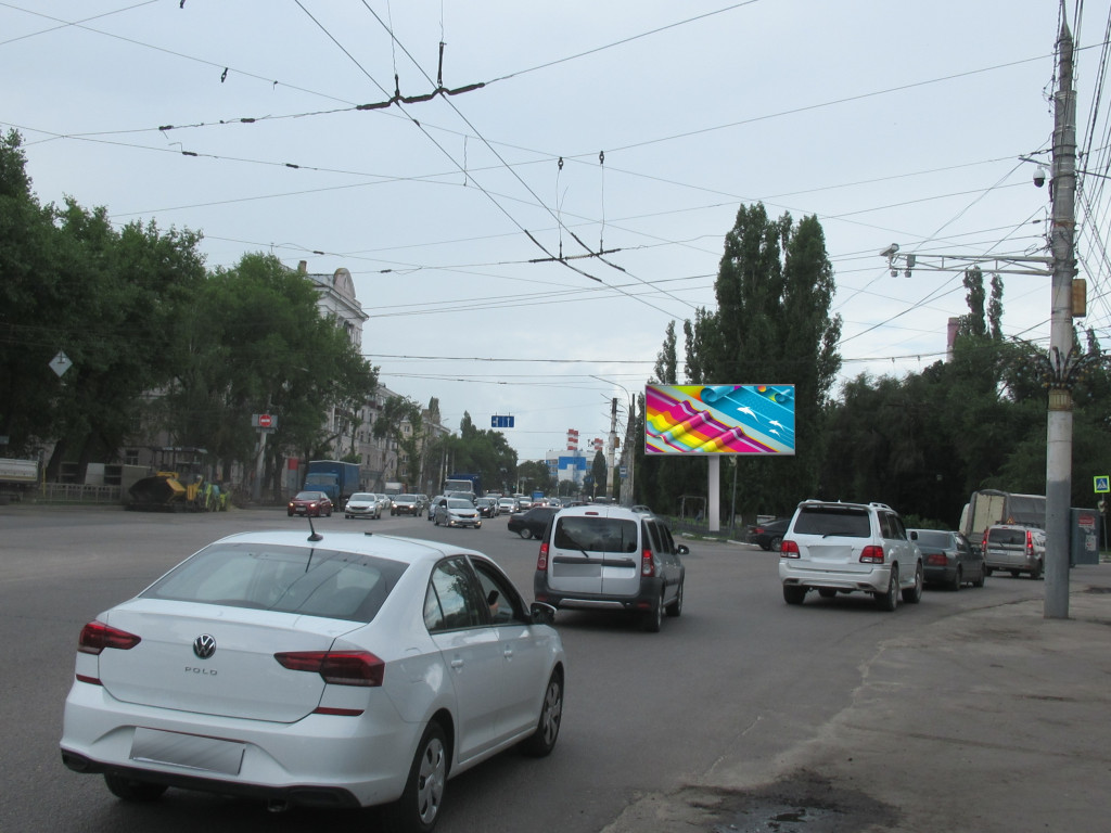 Фотография рекламного носителя, тип: Билборд 3x6, адрес: Ленинский пр-т, напротив д.8/1, Воронеж, Воронежская область, Россия. Сторона А1-А3 №111765