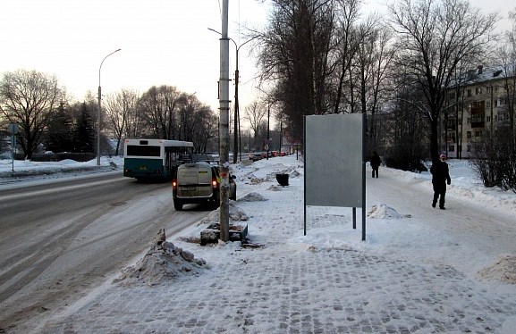 Фотография рекламного носителя, тип: Ситиформат 1.8x1.2, адрес: Псковская ул., д.4, Великий Новгород, Новгородская область, Россия. Сторона A №978624