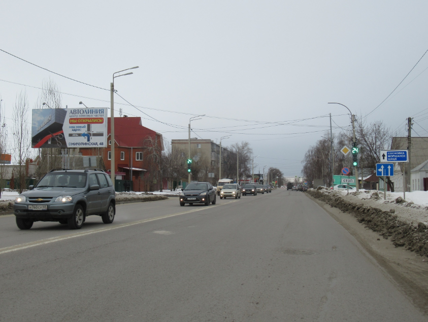 Фотография рекламного носителя, тип: Билборд 3x6, адрес: Пролетарская ул., д.210, Тамбов, Тамбовская область, Россия. Сторона Б №1078808