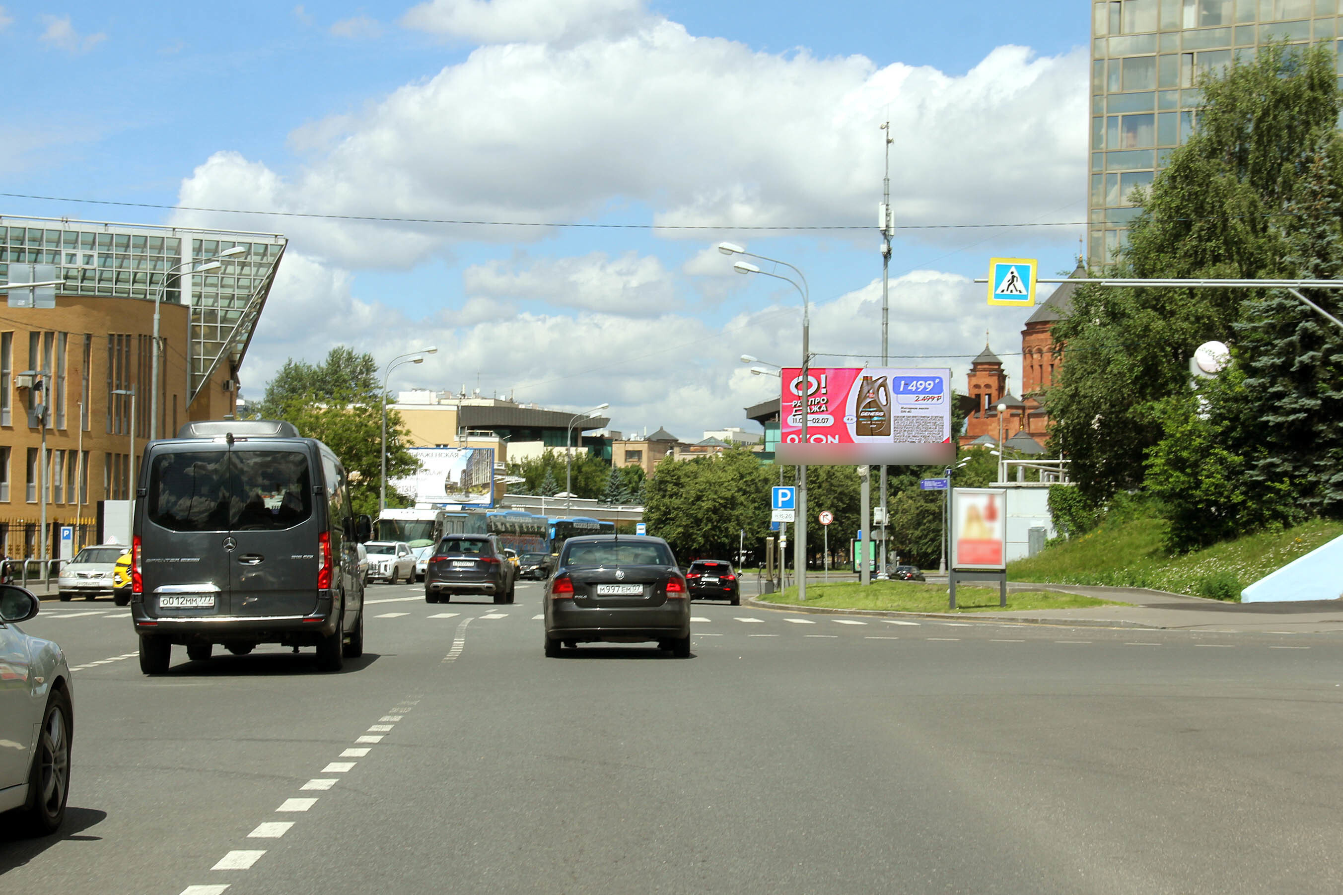 Фотография рекламного носителя, тип: Билборд 3x6, адрес: Олимпийский пр-т., д.18/1, Москва, Россия. Сторона А1 №461437