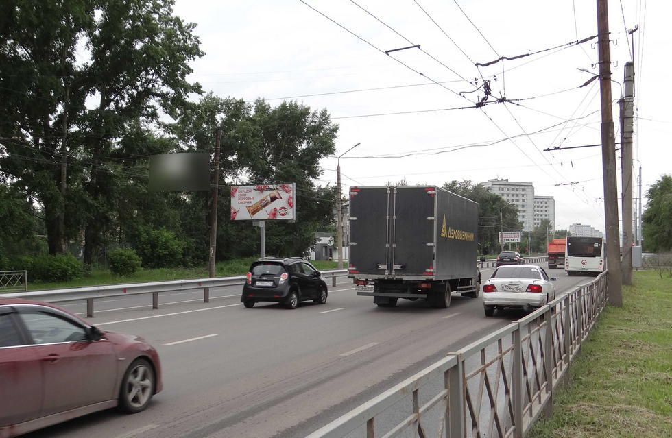 Фотография рекламного носителя, тип: Билборд 3x6, адрес: Металлургов пр-т., д.3д, Красноярск, Красноярский край, Россия. Сторона B №210589