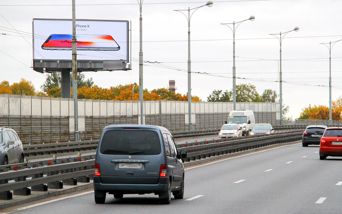 Фотография рекламного носителя, тип: Суперсайт 5x12, адрес: Стачек пр-т. Х Червонного Казачества ул., Санкт-Петербург, Россия. Сторона В №172194