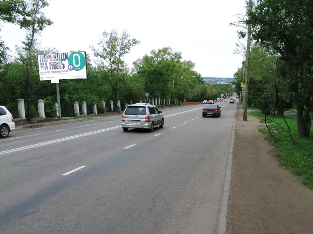 Фотография рекламного носителя, тип: Билборд 3x6, адрес: Маяковского ул., Иркутск, Иркутская область, Россия. Сторона B №85301